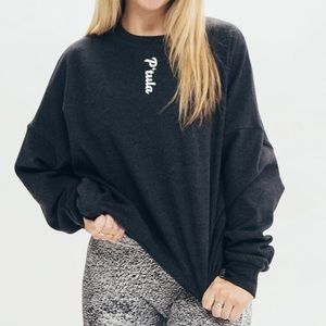 P’tula - The Classic Crewneck in Dark Grey